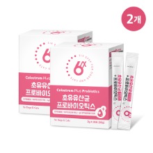 식스스텝 초유 유산균 (장+면역 영양제) / 2박스 [60포입]